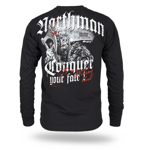 Dobermans Aggressive Longsleeve T-shirt &quot;NORTHMAN LS344&quot; - black