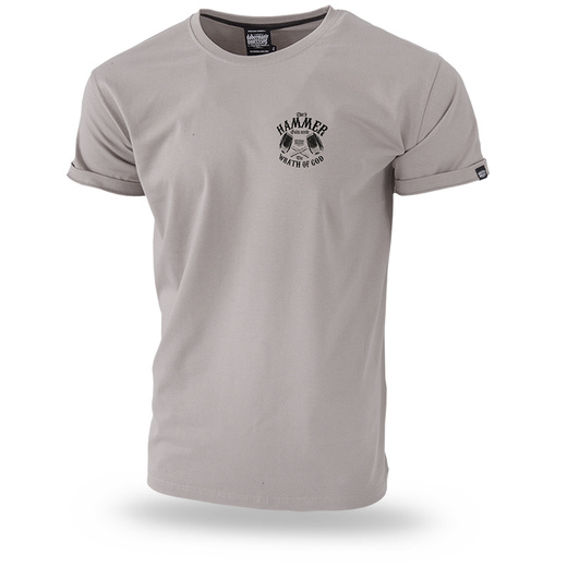 Koszulka T-shirt Dobermans Aggressive "THOR HAMMER" TS298H - beżowa