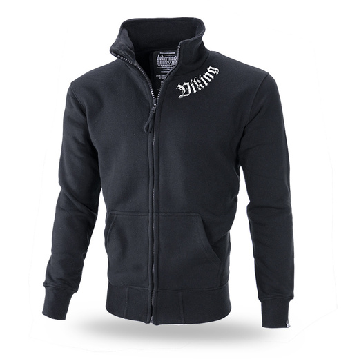 Dobermans Aggressive zip-up sweatshirt &quot;VIKING BCZ126&quot; - black