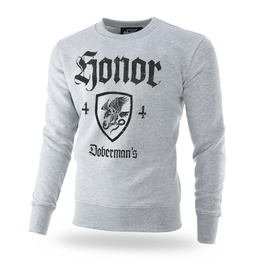 Dobermans Aggressive &quot;CLASSIC HONOR&quot; BC301 sweatshirt - gray