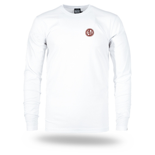 Dobermans Aggressive Longsleeve T-shirt &quot;ROUGH SEA LS346&quot; - white