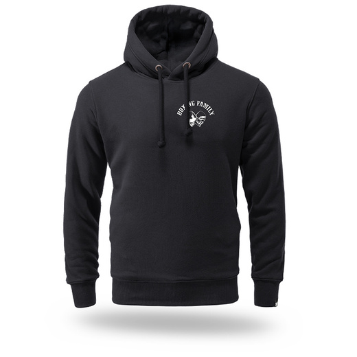 Dobermans Aggressive Hoodie &quot;BOXING FAMILY BK361A&quot; - Black