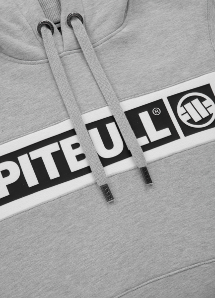 PIT BULL &quot;Sherwood&quot; hooded sweatshirt - gray