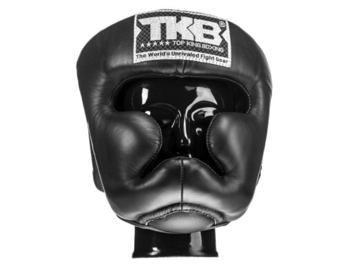 Top King TKHGEC-LV (222) &quot;EXTRA COVERAGE&quot; (black) &quot;K&quot; sparring boxing helmet