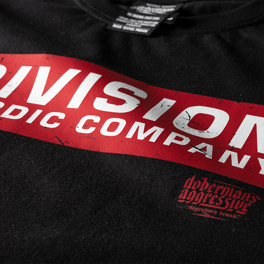 Dobermans Aggressive &quot;DIVISION SHIELD BK370A&quot; Hoodie - Black