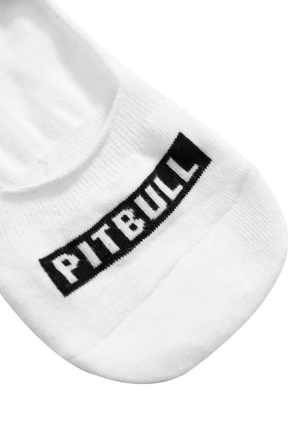 Pitbull ankle socks, thin, 3-pack - white