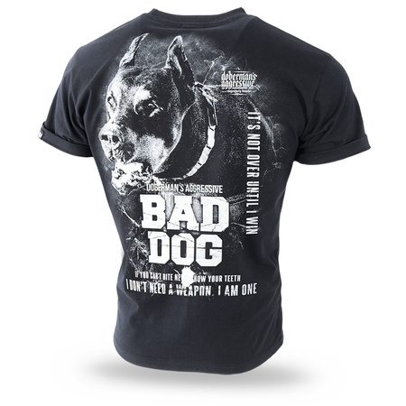 Dobermans Aggressive T-shirt &quot;Bad Dog TS310&quot; - black