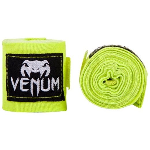 Boxing bandage wraps Venum 4 m - Neo Yellow