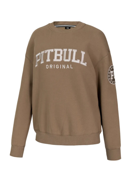 Women&#39;s classic sweatshirt PIT BULL &quot;TYRIAN&quot; - brown