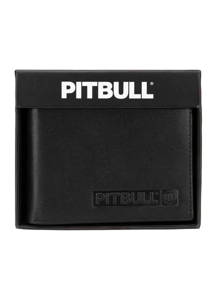 PIT BULL &quot;National City 2&quot; leather wallet - black