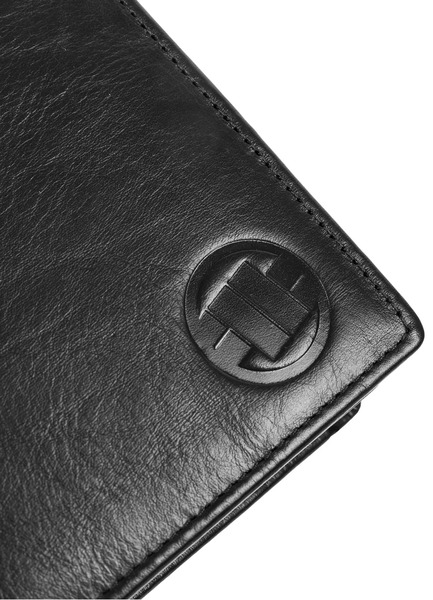 PIT BULL &quot;Poway&quot; Leather Wallet - Black