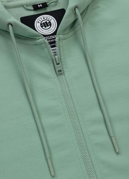 PIT BULL TAPE NUGGET Zip-up Hoodie - Mint