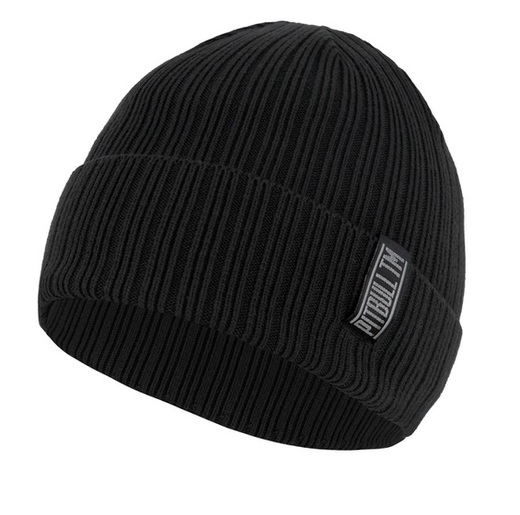 Winter hat PIT BULL &quot;Silvas &#39;21&quot; - black