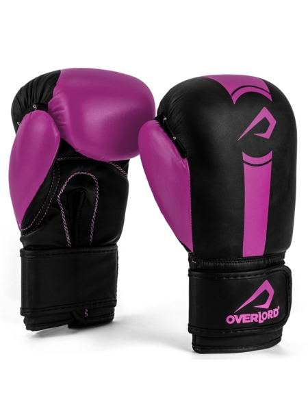 Boxing gloves for children Overlord &quot;Boxer&quot; - black / pink