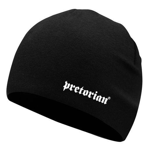 Beanie Pretorian "Logo" - black/white