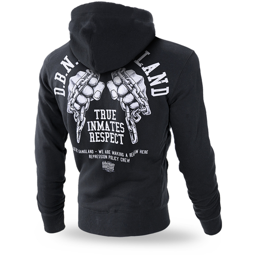 Dobermans Aggressive Zip Hoodie &quot;Gangland BZ254&quot; - black