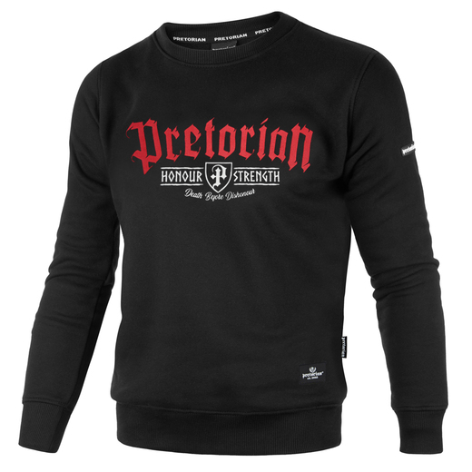 Pretorian Sweatshirt &quot;Strength&quot; - black