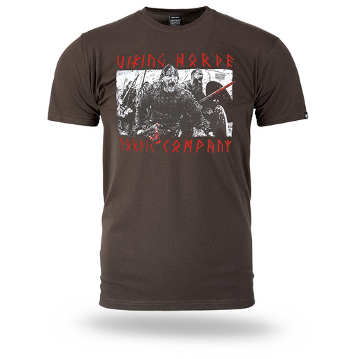 T-shirt Dobermans Aggressive &quot;Horde Of Vikings&quot; TS343&quot; - Brown