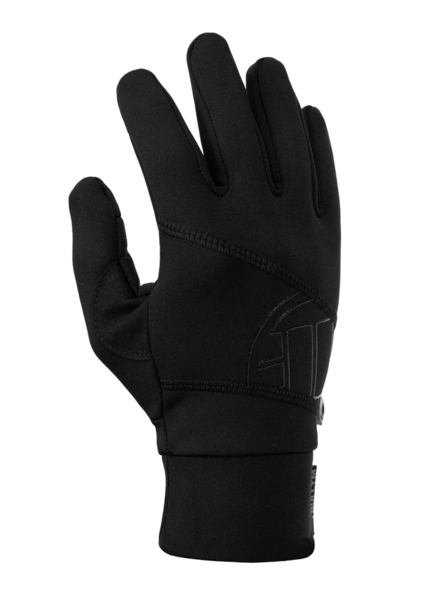 PIT BULL &quot;Logo&quot; winter gloves - black