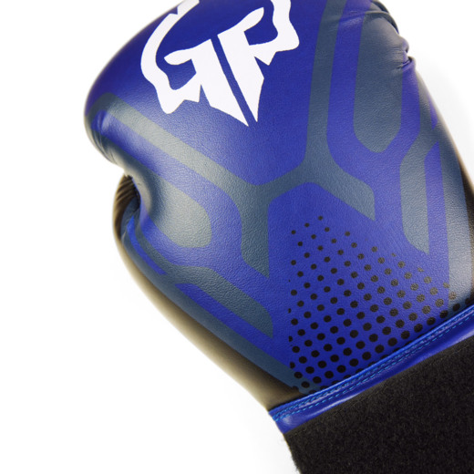 Ground Game &quot;Cyborg&quot; boxing gloves - blue