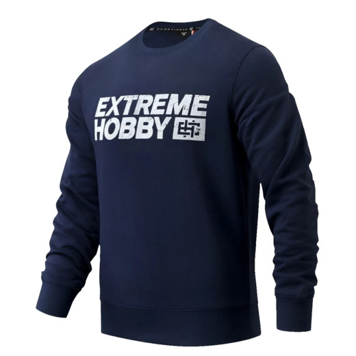 Extreme Hobby classic sweatshirt &quot;BLOCK 2024&quot; - navy blue