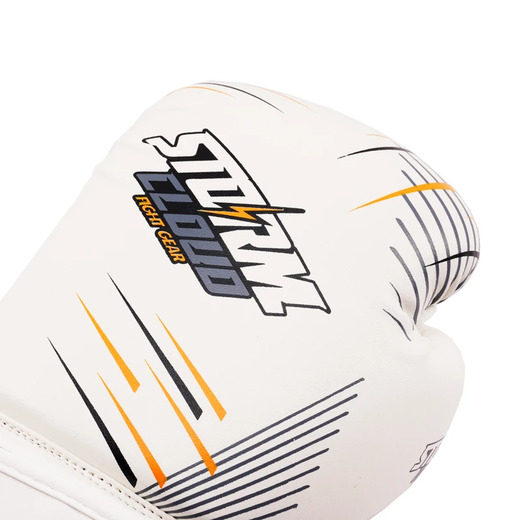 StormCloud &quot;StarFall&quot; boxing gloves - white and yellow