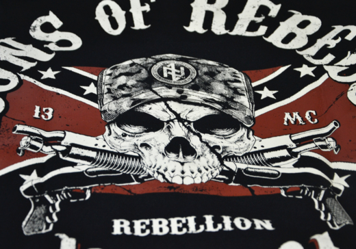 Dobermans Aggressive &quot;Sons of Rebels BC196&quot; sweatshirt - black