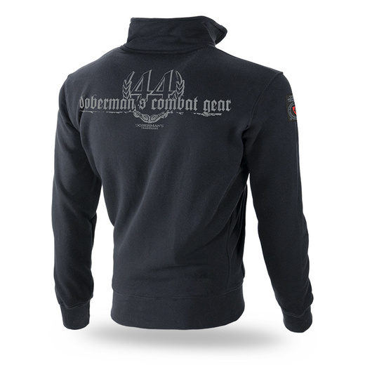 Dobermans Aggressive &quot;COMBAT GEAR BCZ15&quot; zip-up sweatshirt - black