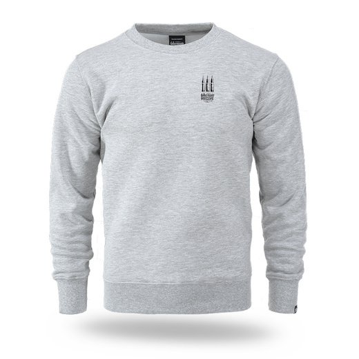 Dobermans Aggressive &quot;DEFENSE UNBREAKABLE BC377E&quot; sweatshirt - gray