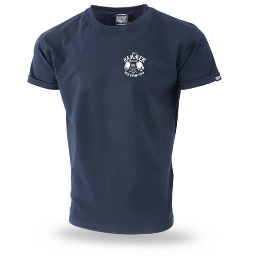 Koszulka T-shirt Dobermans Aggressive "THOR HAMMER" TS298D - granatowa