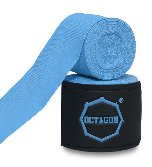 Octagon Boxing Bandages 3m Fightgear Supreme Basic - light blue