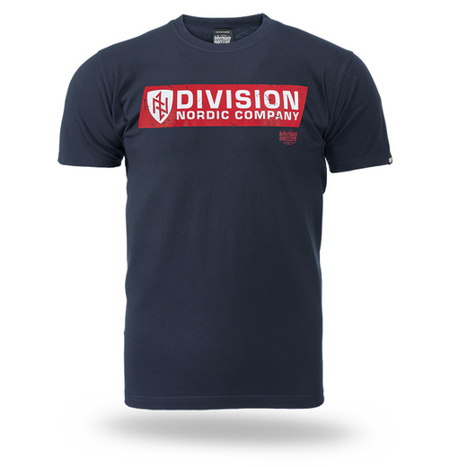 Koszulka T-shirt Dobermans Aggressive "DIVISION SHIELD TS370D" - granatowa