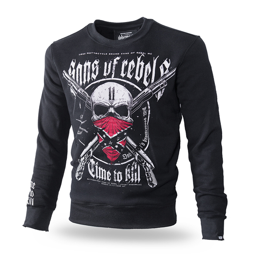 Dobermans Aggressive &quot;Time to Kill BC223&quot; sweatshirt - black