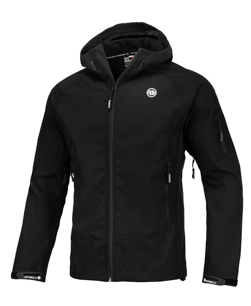 PIT BULL &quot;Rockfish&quot; &#39;21 softshell jacket - black