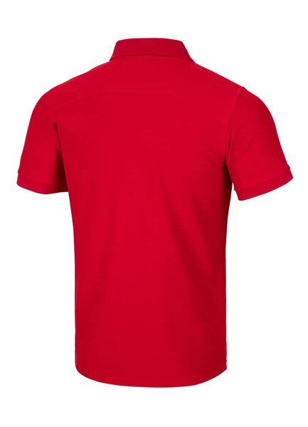 PIT BULL &quot;Pique Rockey&quot; Polo T-shirt - red