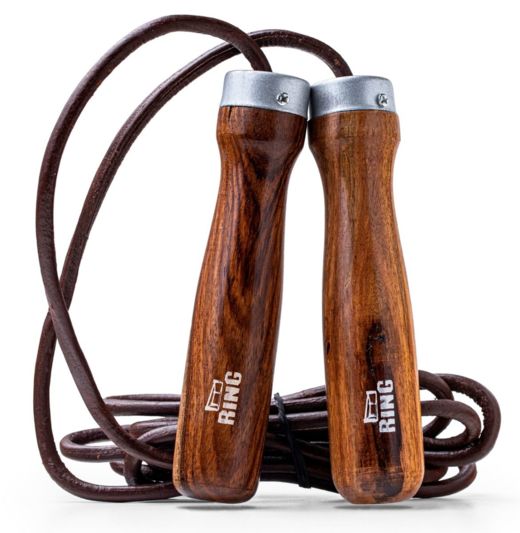 Leather boxing jump rope RING 270cm