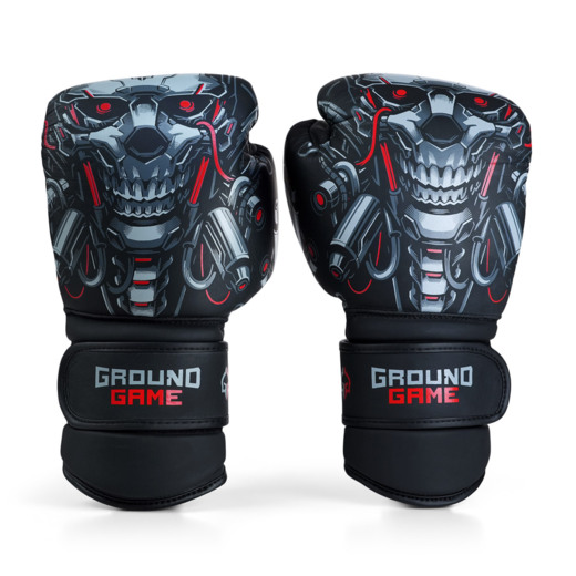 Ground Game &quot;ANDROID&quot; Leather Boxing Gloves 