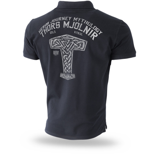 Dobermans Aggressive Polo T-shirt &quot;MJOLNIR II TSP275&quot; - black