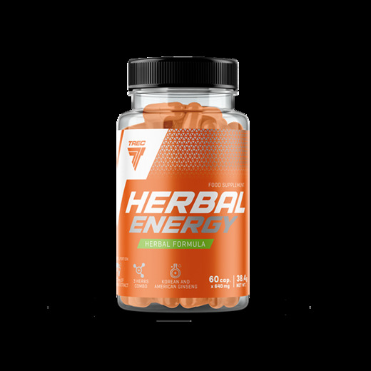 HERBAL ENERGY - guarana with ginseng TREC