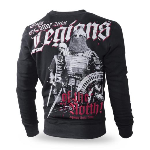 Dobermans Aggressive Sweatshirt &quot;Legions of the North BC222&quot; - black