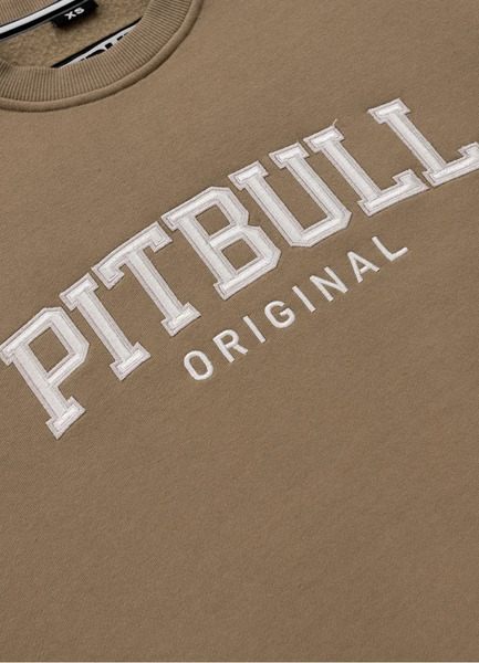 Women&#39;s classic sweatshirt PIT BULL &quot;TYRIAN&quot; - brown