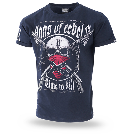 T-shirt Dobermans Aggressive &quot;Time to Kill TS223&quot; - navy blue