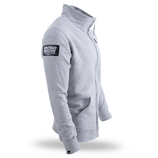 Dobermans Aggressive &quot;Aggressive BCZ236&quot; zipped sweatshirt - gray