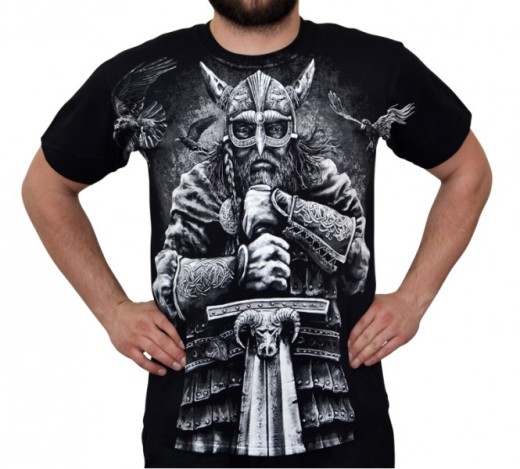 &quot;Viking Warrior&quot; HD T-shirt