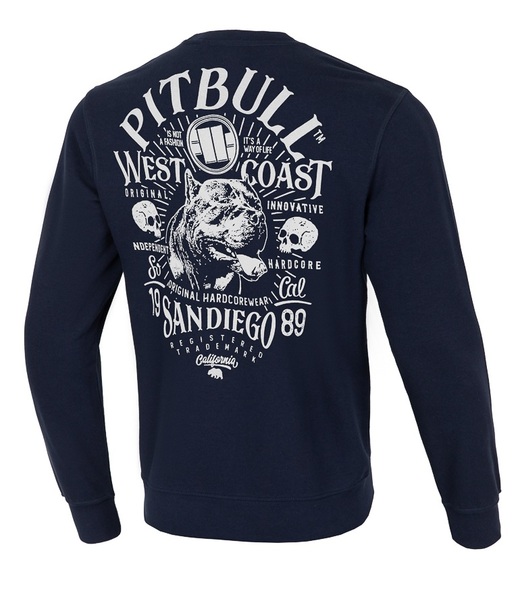 PIT BULL &quot;San Diego 89&quot; &#39;22 sweatshirt - navy blue