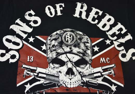 Dobermans Aggressive &quot;Sons of Rebels BC196&quot; sweatshirt - black