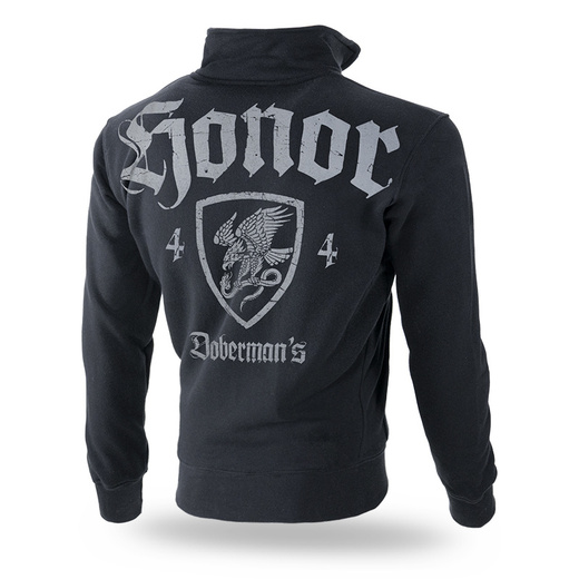 Bluza rozpinana Dobermans Aggressive "HONOR BCZ301 - czarna