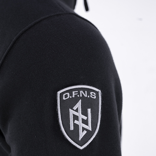 Dobermans Aggressive &quot;OFNS SHIELDBCZ251&quot; zipped sweatshirt - black