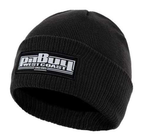 Winter hat PIT BULL &quot;One Tone Boxing &#39;21&quot; - black