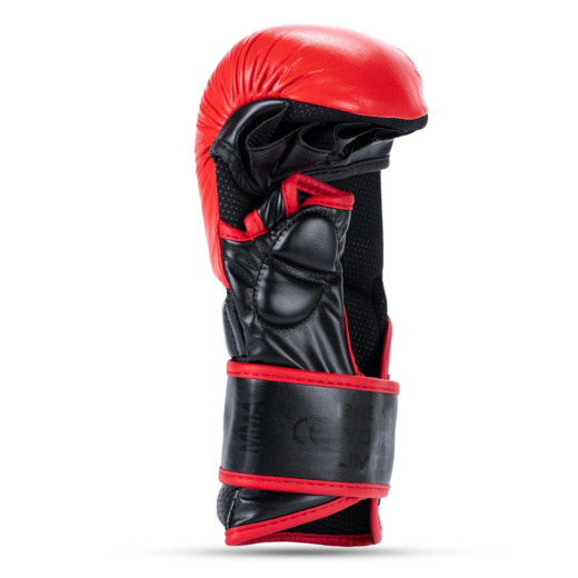 Rękawice Bushido MMA PREMIUM - "Warrior R" - czerwony 